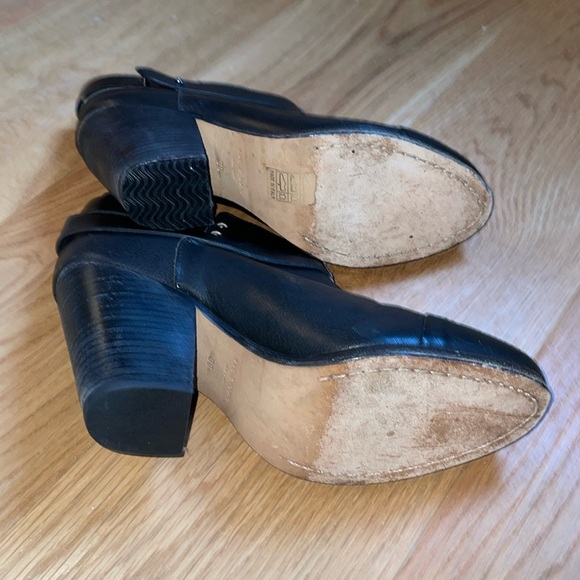 Rag & Bone Harrow Black Leather Ankle Boot. 39 - Picture 7 of 15